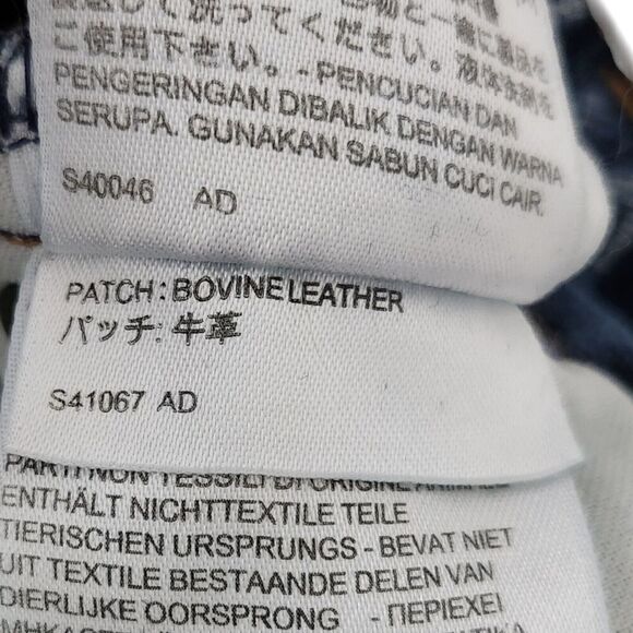 Levis Made & Crafted Jeans Womens 25 Blue Sticks Slim Fit Distressed Made Italy - Picture 7 of 14